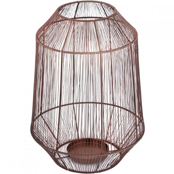 PTMD Windlicht Justy L kupferfarbig 38 cm