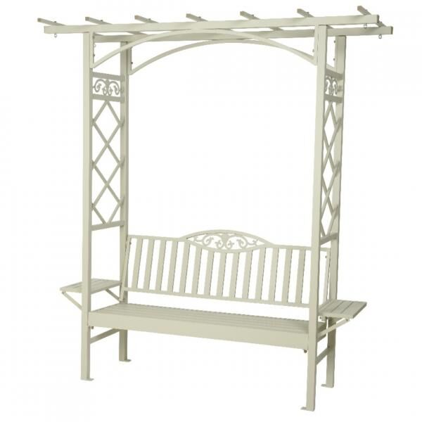 (R) Gartenbank Barolo Aluminium beige 210 cm