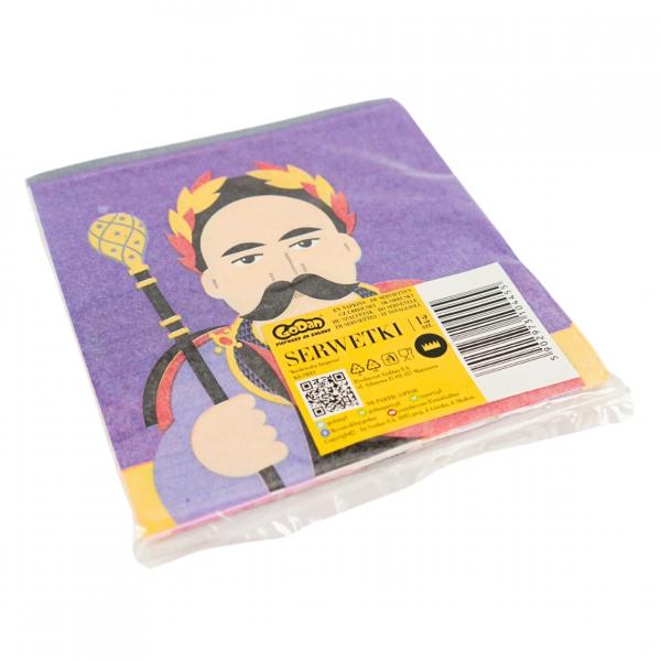 Servietten Royal Party 33 x 33 cm 12 Stück.