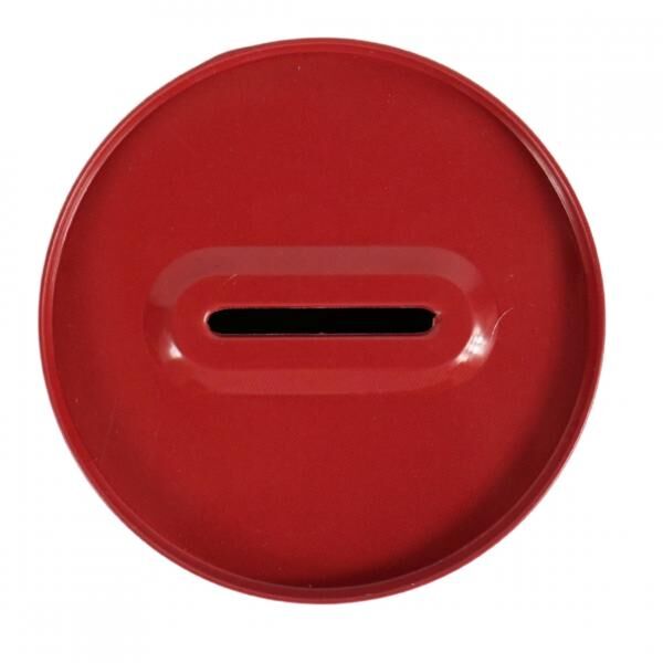 Savings tin 11.5 cm 4 assorted