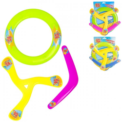 Sun Fun Flying Frisbee Set 30 cm sortiert 3er Set