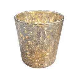 Teelichthalter Esbo gold 10 cm