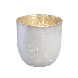 Teelichthalter Levi weiß 12 cm