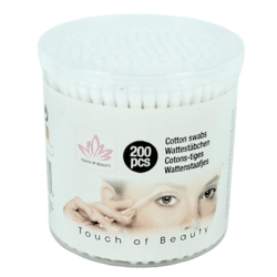 Touch of beauty Wattestäbchen 7,5 cm 200 Stück