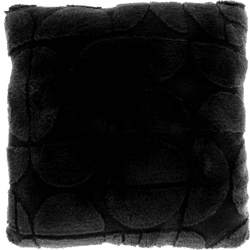 Unique Living Kissen Milan schwarz 45 x 45 cm