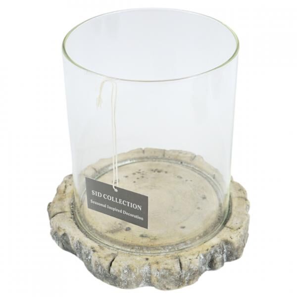 Windlicht Hidde Zement 20 cm