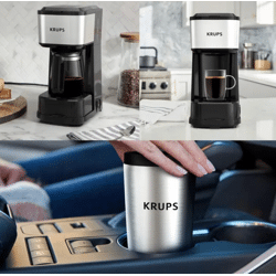 Krups KM207D10 – 3-in-1 Filterkaffeemaschine – Neu