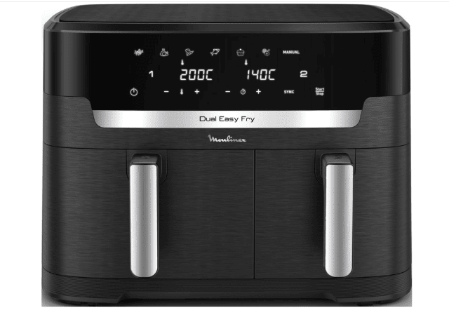 Moulinex EZ9428F0 – Easy Fry Dual XXL Heißluftfritteuse – Neu