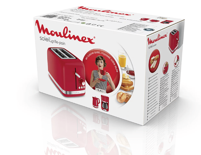 Moulinex LT300510 – Soleil Toaster 2-Schlitz – Neu