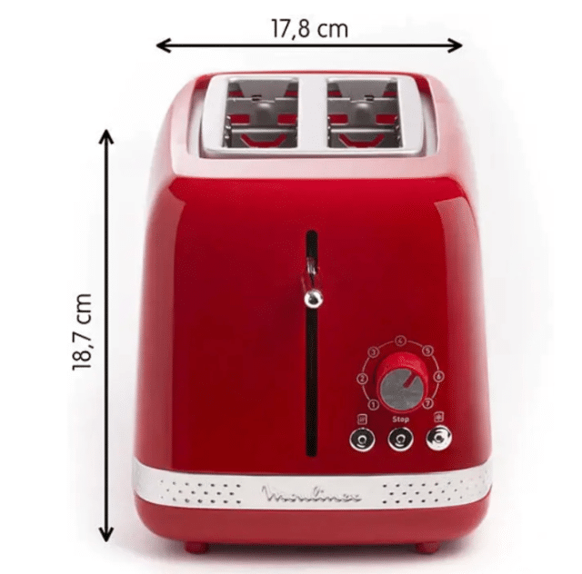 Moulinex LT300510 – Soleil Toaster 2-Schlitz – Neu