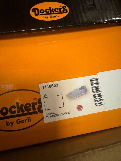 7,50 € Dockers Sneakers für Damen Mädchen Kategorie A neu in Originalkartons Ware auf Lager in Deutschland