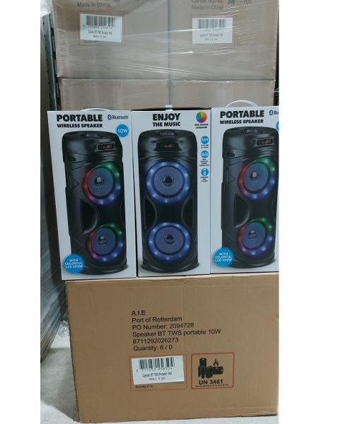 Bluetooth Musikbox, BoomBox, Partybox, tragbarer Lautsprecher