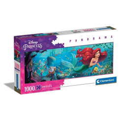 Clementoni 39658 - 1000 Teile Puzzle Disney Panorama Collection - Disney Princess