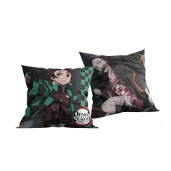 Demon Slayer - Tanjiro und Nezuko - Kissen - 40 x 40 cm