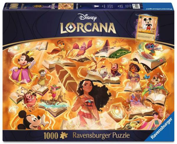 Disney Lorcana - Glimmers of the Realm: Amber - Puzzle 1000 Teile