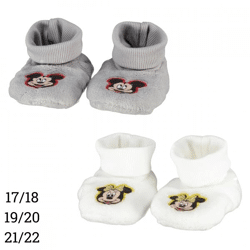 Disney Mickey und Minnie Mouse Baby Hausschuhe sortiert