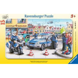 Police operation - Frame puzzle - 15 pieces