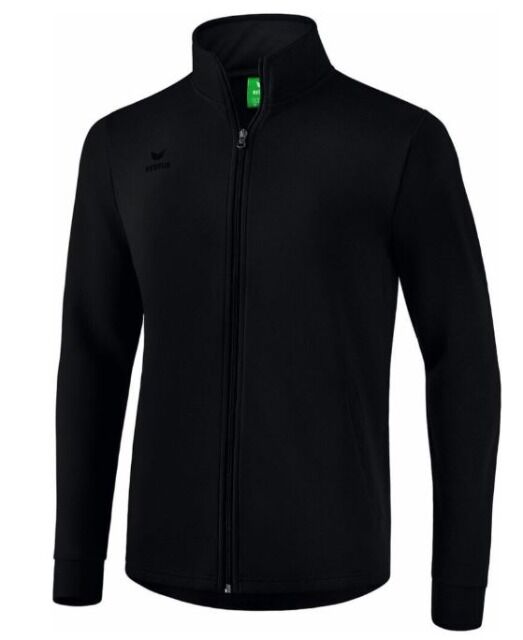 Erima Herren Sweatjacke Schwarz Übergröße 3XL 4XL 5XL Sonderproduktion