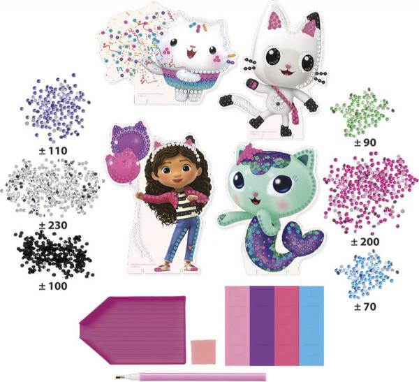 Gabby's Dollhouse - Diamantbasteln