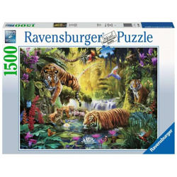 Idylle am Wasserloch - Puzzle 1500 Teile