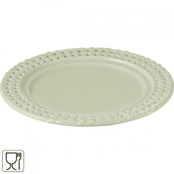 J-Line plate green 20 cm