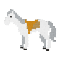 JIXELZ - Bibi & Tina - 1500 Teile Puzzle