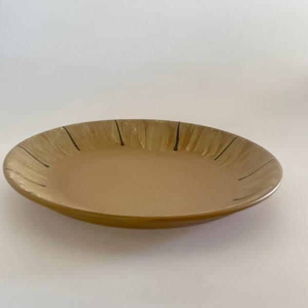 Keramik-Teller 24 cm – 1.000 Stück pro Palette – Gastro-Qualität matt braun – 1B-Ware