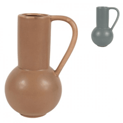 Vase ceramic 21 cm 2 assorted