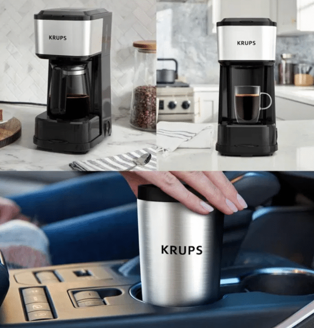 Krups KM207D10 – 3-in-1 Filterkaffeemaschine – Neu