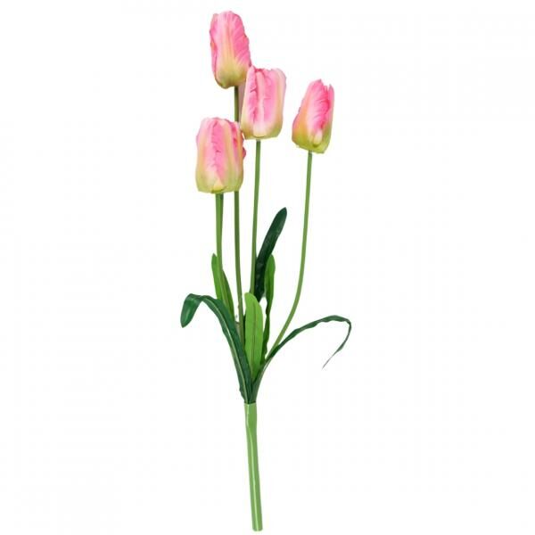 Künstliche Blume Tulpe rosa 58 cm