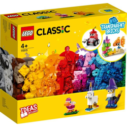 LEGO® 11013 - Classic Kreativ-Bauset mit durchsichtigen Steinen (500 Teile)