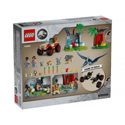 LEGO® 76963 Jurassic World™ - Rettungszentrum für Baby-Dinos (139 Teile)