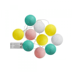 Lichterkette LED-Birnen 120 cm sortierte Packung