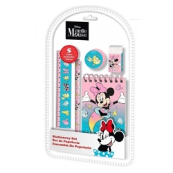 Minnie Mouse - Mermaid writing set 5 pieces