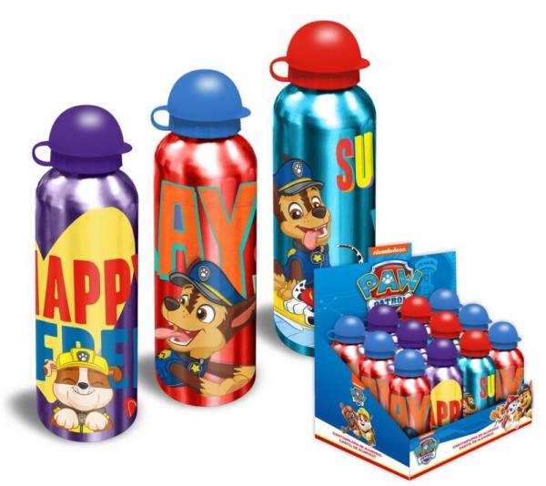 Paw Patrol - Aluminium Trinkflaschen Sortiment, 500ml