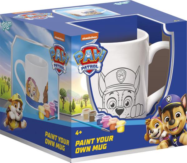 Paw Patrol - Becher zum Ausmalen