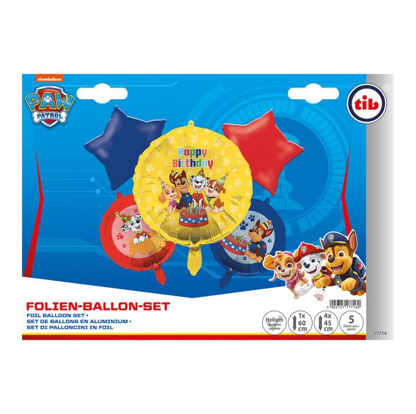 Paw Patrol - Folienballon Set - 6-teilig