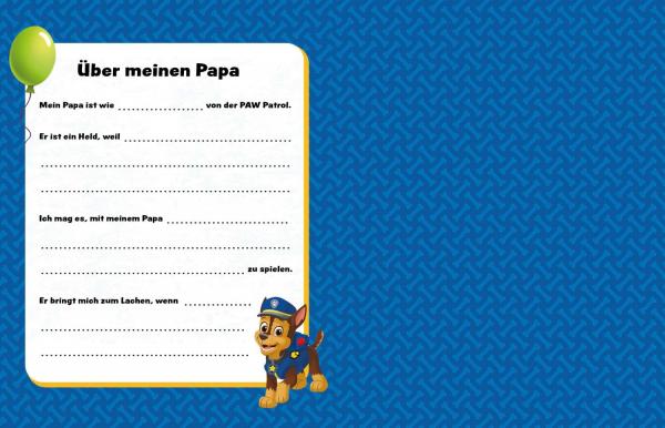 Paw Patrol - Papa ist mein Held