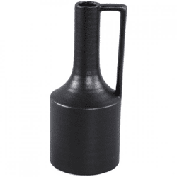 PTMD vase Rita black 25 cm