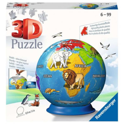 Ravensburger 11840- Kindererde - 3D Puzzle Ball  - 72 Teile