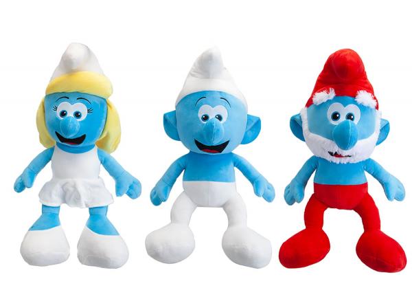 Schl&uuml;mpfe - stehend Pl&uuml;sch - 3-fach sortiert - 60 cm