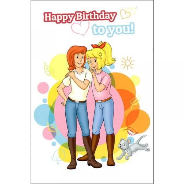 Taunus 1001003 - Bibi & Tina Geburtstagskarten