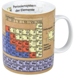 Chemistry knowledge mug (German) Mug / Cup - 490 ml