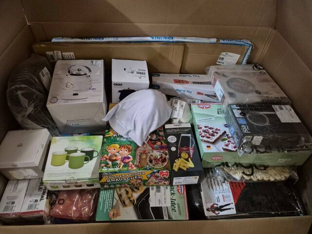 350€ Stok Mix Palette Lot 36 Haushaltsgeräte Kinderartikel Möbel 60–70 Stück Kategorie A B C Kundenrücksendungen aus Deutschland