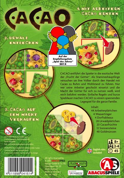 Abacus Spiele 04151 - Cacao