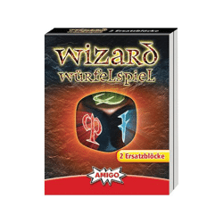 Amigo 01958 - Wizard Würfelspiel Ersatzblöcke (2 Stk)