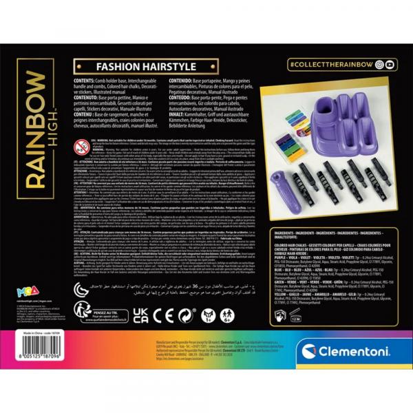 Clementoni 18709 - Rainbow High - FarbHairstyler