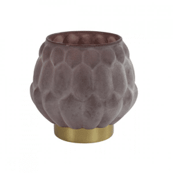 Countryfield Teelichthalter Frosty lila 12 cm