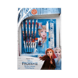 Disney Frozen 2/The Ice Queen 2 - Stationery set, 11 pcs.