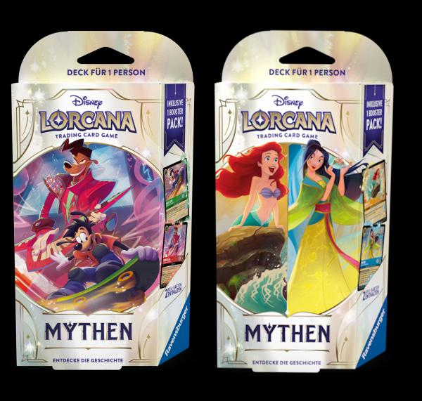 Disney Lorcana: Set 9 - Mythen - Starter Deck Display (8 pcs) - DE